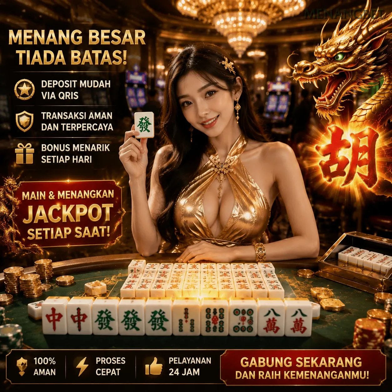 Ikon aplikasi menangbet resmi